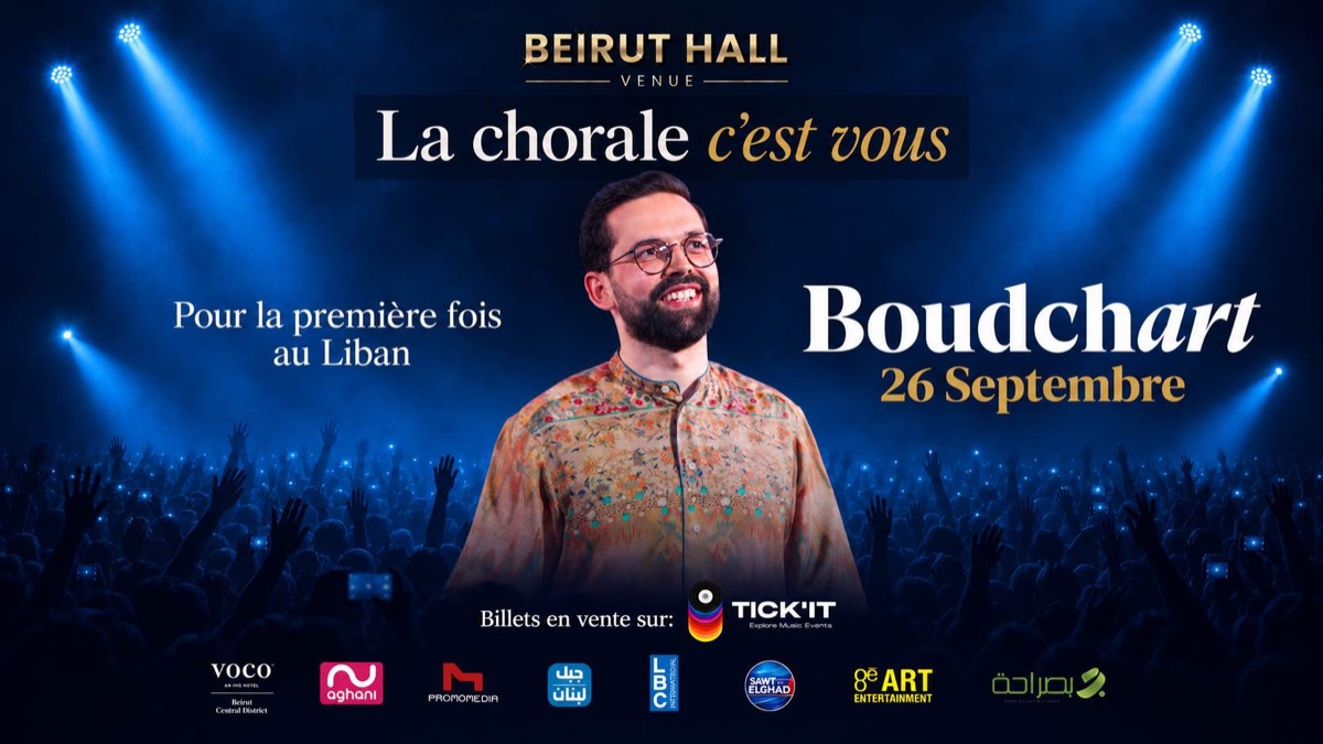 Official artwork for Boudchart in Beirut